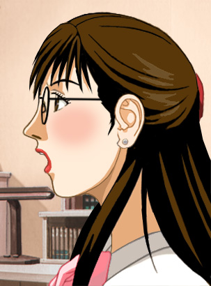 Susan sitting in shock