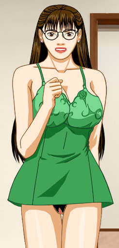 An angry Susan in her green négligée