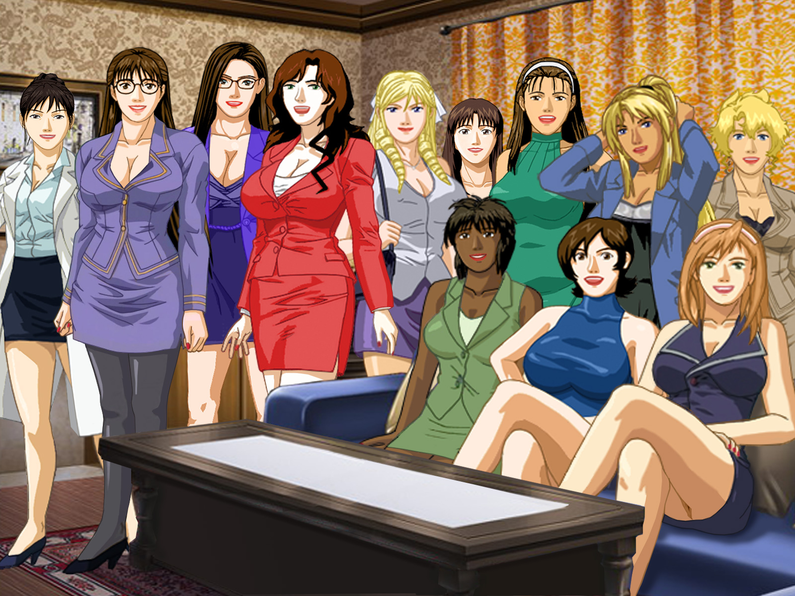 The women who play a prominent role in Alan's life