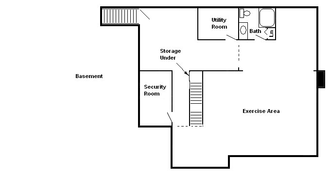 Basement of the Plummer house